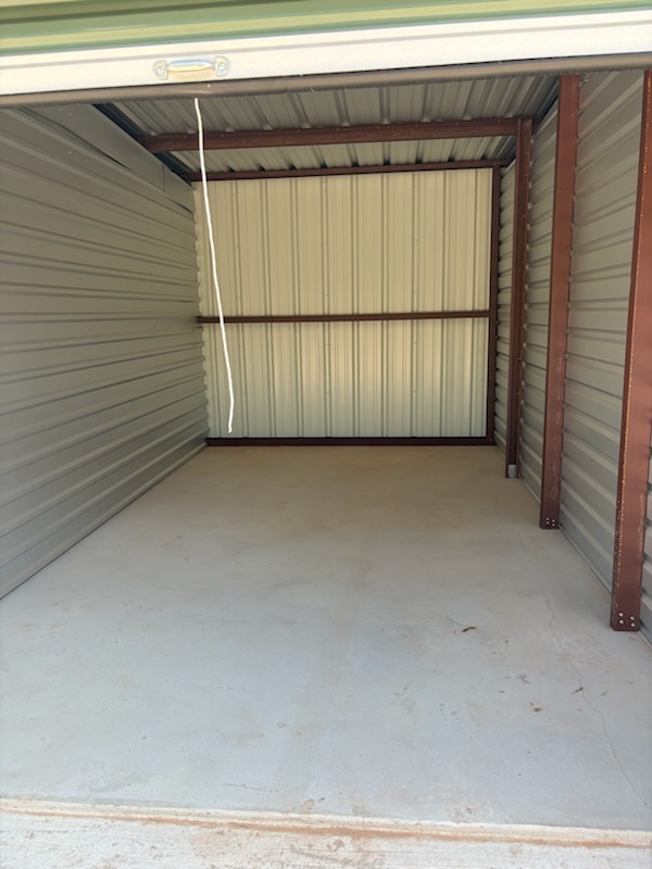 Newly available storage unit ready for move-in at Maple Street Storage